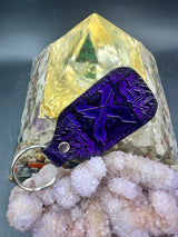 Stamped Leather Keychain - Excision