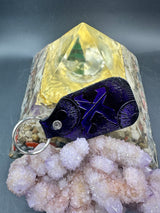 Stamped Leather Keychain - Excision