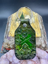 Stamped Leather Keychain - Excision