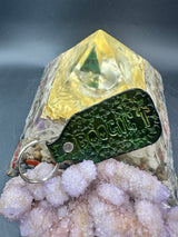 Stamped Leather Keychain - Boogie T