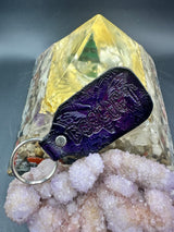 Stamped Leather Keychain - Boogie T