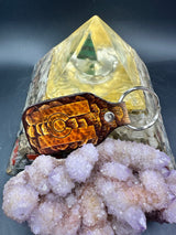 Stamped Leather Keychain - Colorado