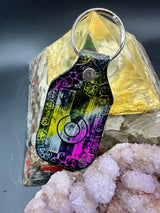 Stamped Leather Keychain - Colorado