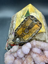 Stamped Leather Keychain - Colorado