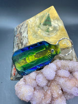 Stamped Leather Keychain - Colorado