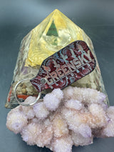 Stamped Leather Keychain - Greensky Bluegrass