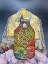 Stamped Leather Keychain - Grateful Mashups