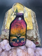 Stamped Leather Keychain - Grateful Mashups