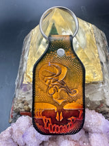 Stamped Leather Keychain - Grateful Mashups