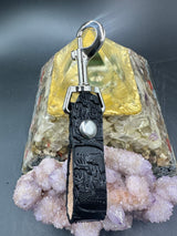 Stamped Leather Accessory Clip - Stealie