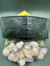 Stamped Leather Bifold Wallet - Grateful Dire Wolf