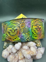 Stamped Leather Bifold Wallet - Grateful Jerry Hand