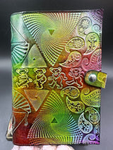 Stamped Leather Journal - Grateful