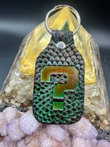 Stamped Leather Keychain - Tipper 2.0