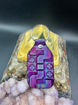 Stamped Leather Keychain - Tipper 2.0