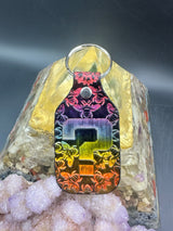 Stamped Leather Keychain - Tipper 2.0