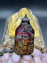 Stamped Leather Keychain - Tipper 2.0