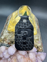 Stamped Leather Keychain - Tipper 2.0