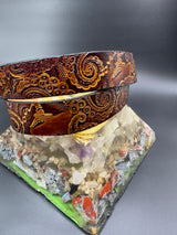Stamped Leather Belt - Jamcruise
