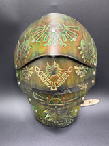 Stamped Leather Pauldrons - Zelda