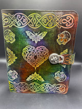 Stamped Leather Journal Spellbook XL - Celtic