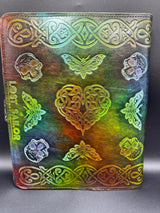Stamped Leather Journal Spellbook XL - Ren Fair Examples