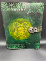 Stamped Leather Journal Spellbook XL - Ren Fair Examples