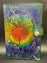 Stamped Leather Renn Fair Journal - Floral