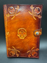 Stamped Leather Renn Fair Journal - Pirate