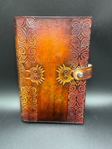 Stamped Leather Renn Fair Journal - Zelda