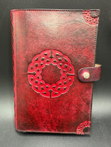 Stamped Leather Renn Fair Journal - Celtic
