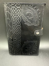 Stamped Leather Renn Fair Journal -Dragon Eyes