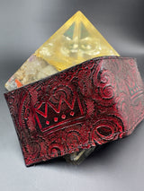 Stamped Leather Bifold Wallet - Charles the First