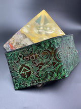 Stamped Leather Bifold Wallet - Of the Trees