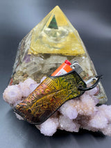 Stamped Leather Lighter Case - Ween