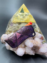 Stamped Leather Lighter Case - Pink Floyd