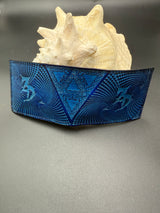 Stamped Leather Bifold Wallet - Zed's Dead