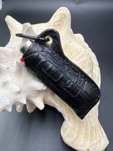 Stamped Leather Lighter Case -Tool