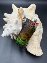 Stamped Leather Lighter Case - Aphex Twin