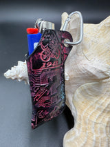 Stamped Leather Lighter Case -Tipper