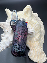 Stamped Leather Lighter Case -Tas Visuals