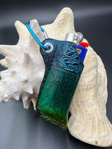 Stamped Leather Lighter Case - Funktion One