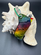 Stamped Leather Lighter Case - King Gizzard