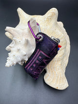 Stamped Leather Lighter Case - Charles the First