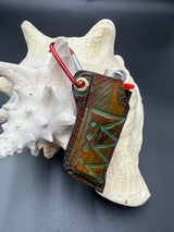 Stamped Leather Lighter Case - Charles the First