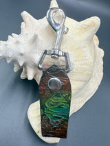Stamped Leather Accessory Clip - Phish