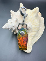 Stamped Leather Accessory Clip - Phish