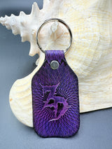 Stamped Leather Keychain - Zeds Dead