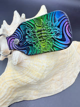 Stamped Leather Keychain - Shpongle