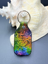 Stamped Leather Keychain - Shpongle